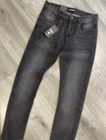 Indigo Denim - Heren Jeans - Zwart - Indigo Denim - Lengte 32