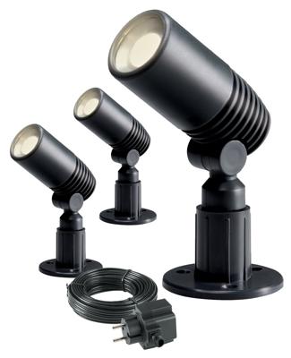 GardenLights Tuinspots 12 voltAlder set 3 spots - 2580063