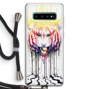 Fading: Samsung Galaxy S10 Plus Transparant Hoesje met koord