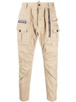 DSQUARED2 pantalon fuselé à poches cargo - Tons neutres