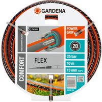 Gardena 18030 tuinslang 10 m Bovengronds Stof/Weefsel Zwart, Oranje - thumbnail