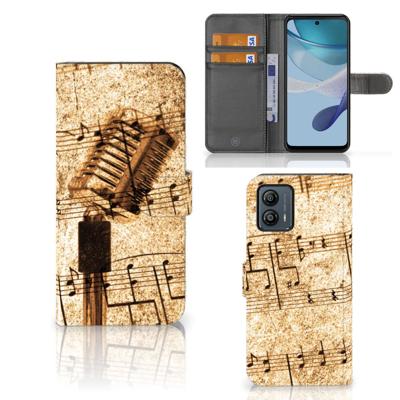 Motorola Moto G53 | Telefoonhoesje met foto | Bladmuziek