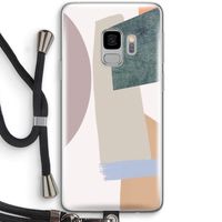Lindo: Samsung Galaxy S9 Transparant Hoesje met koord