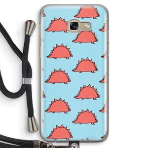 Dinosawrr: Samsung Galaxy A5 (2017) Transparant Hoesje met koord