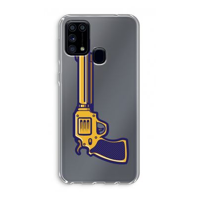 Pew Pew Pew: Samsung Galaxy M31 Transparant Hoesje