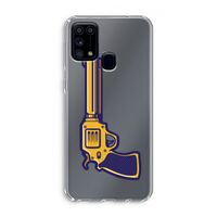 Pew Pew Pew: Samsung Galaxy M31 Transparant Hoesje