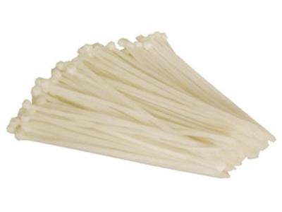 Set met nylon kabelbinders 4.6 x 200 mm wit (100 st.) - Velleman