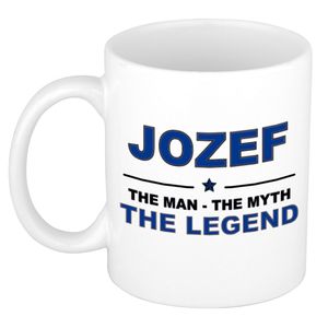 Jozef The man, The myth the legend cadeau koffie mok / thee beker 300 ml