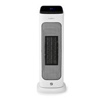 Nedis SmartLife keramische PTC-ventilatorkachel | Wi-Fi | 2000 W | 2 Warmte Standen | Zwenkfunctie | Display | 10 - 49 °C | Android / IOS | Wit - - thumbnail