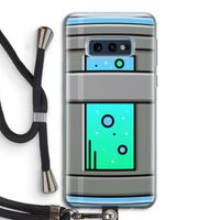 Chug Bottle: Samsung Galaxy S10e Transparant Hoesje met koord