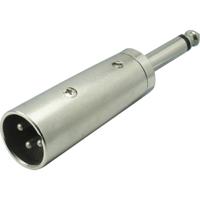 Kash KASH XLR-adapter XLR-stekker - Jackplug male 6,3 mm Mono Aantal polen: 3 Inhoud: 1 stuk(s) - thumbnail