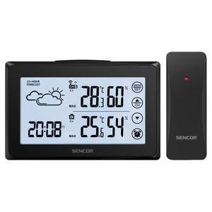 Sencor SWS 2850 Weerstation Zwart