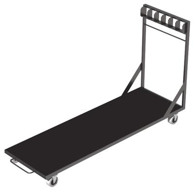 Power Dynamics trolley Deck750 podiumdelen verticaal