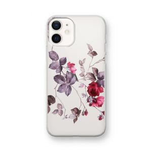 Mooie bloemen: iPhone 12 mini Transparant Hoesje