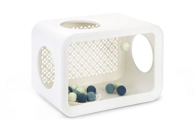 Beeztees Cat Cube Play - Kattenhuis - Dune Grey - 49 Cm