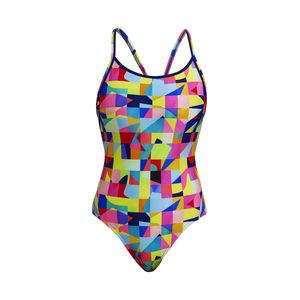 Funkita On The Grid diamond back badpak dames 34