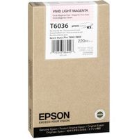 Epson Inktpatroon vivid light magenta T 603 220 ml T 6036 - thumbnail