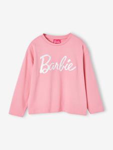 T-shirt met Barbie-motief en lovertjes omkeerbaar meisjes snoepjesroze