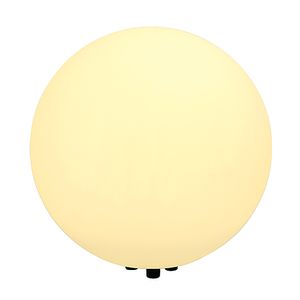 ROTOBALL FLOOR 50Ø zilvergrijs/wit 1xE27