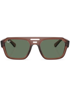 Ray-Ban lunettes de soleil Corrigan Bio-Based - Marron