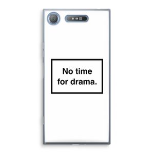 No drama: Sony Xperia XZ1 Transparant Hoesje