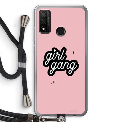 Girl Gang: Huawei P Smart (2020) Transparant Hoesje met koord