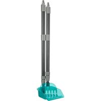 Trixie vuilblik met hark grijs / blauw