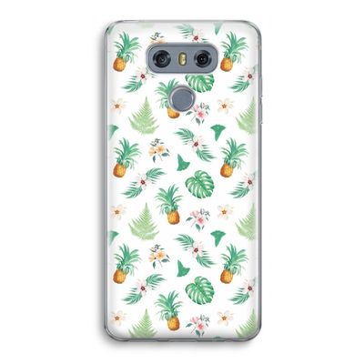 Ananas bladeren: LG G6 Transparant Hoesje