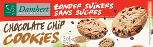 Damhert Chocolat Chip Cookies - Zonder Suikers