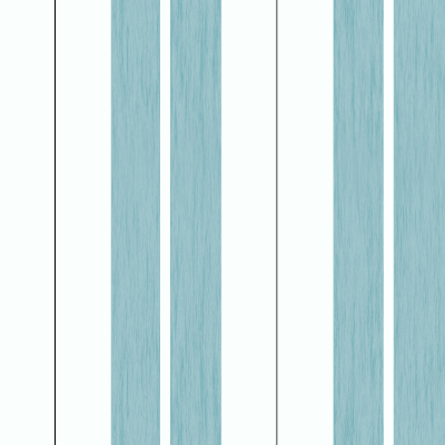 Turquoise tinten strepen behang gang
