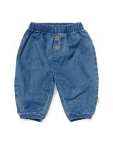 HEMA Newborn Broek Denim Katoen Denim (denim)