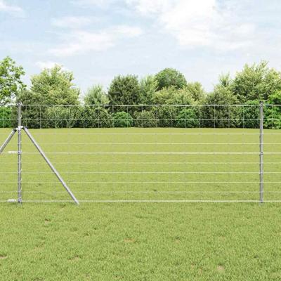 Weidehekwerk Zilver 50 x 1 m Gegalvaniseerd staal