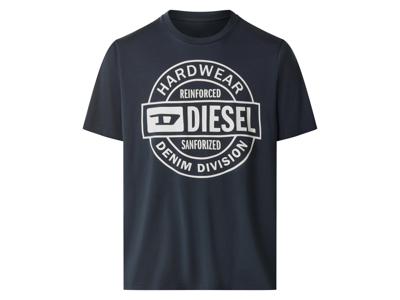 DIESEL Heren T-shirt (Marineblauw, XL) DIESEL Heren T-shirt (Marineblauw, XL)