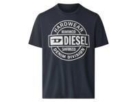 DIESEL Heren T-shirt (Marineblauw, XL)
