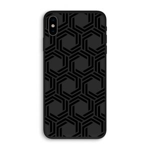 Geometrisch patroon: iPhone XS Biologisch afbreekbaar hoesje