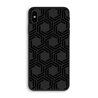 Geometrisch patroon: iPhone XS Biologisch afbreekbaar hoesje