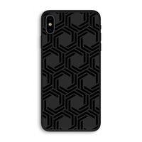 Geometrisch patroon: iPhone XS Biologisch afbreekbaar hoesje