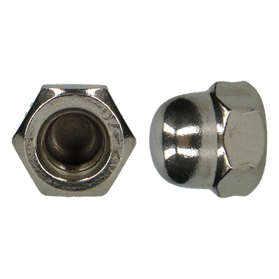 pgb-Europe PGB-FASTENERS | Zeskant dopmoer DIN 1587 M 8 A2 | 200 st 001587A0000803