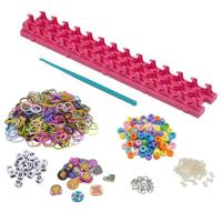 LEXIBOOK - Kit per intrecciare braccialetti elastici Rock 'n' Roll