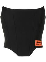 Heron Preston haut corset à patch logo - Noir