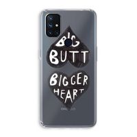 Big butt bigger heart: OnePlus Nord N10 5G Transparant Hoesje