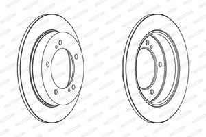 Ferodo Remschijf DDF351C