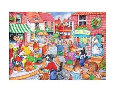 In The Town Puzzel 80 Stukjes