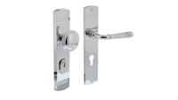 Intersteel voordeurbeslag Helena PC72mm met kerntrekbeveiliging - chroom