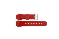 Horlogeband Casio 10514389.GA-100B-4A Kunststof/Plastic Rood 16mm