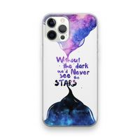 Stars quote: iPhone 12 Pro Transparant Hoesje