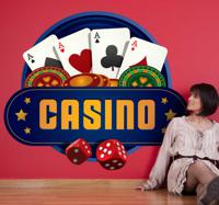 Sticker casino azen poker dobbelstenen