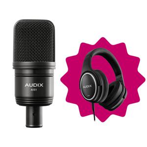 Audix A131 microfoon met A140 koptelefoon
