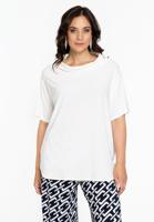 Yoek Tuniek met boothals | Beige | Maat 58/60