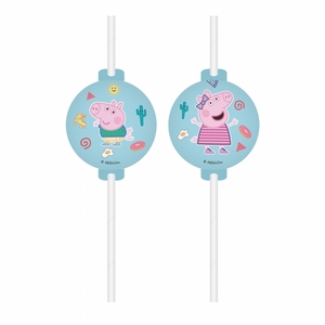 Peppa Pig Rietjes (4st)